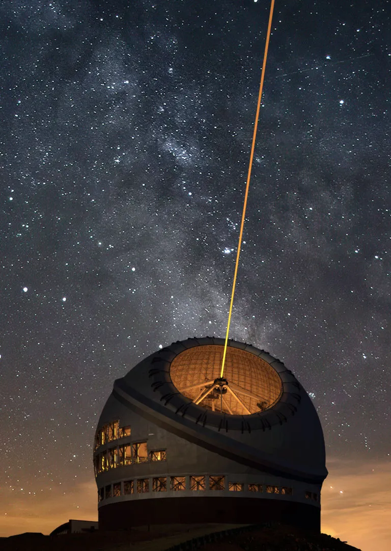 Artistic rendering of the Thirty-Meter Telescope 