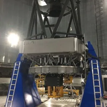 Mount Abu 2.5m telescope AMOS liège